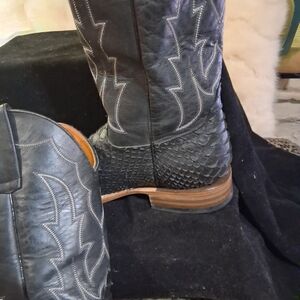 Men's Black Cowboy & Western Boots